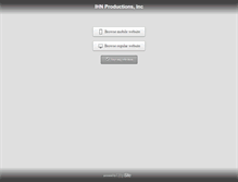 Tablet Screenshot of ihnproductions.com